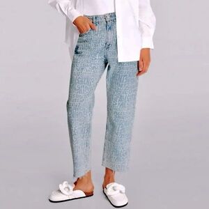 All Saints Zoey printed Jean